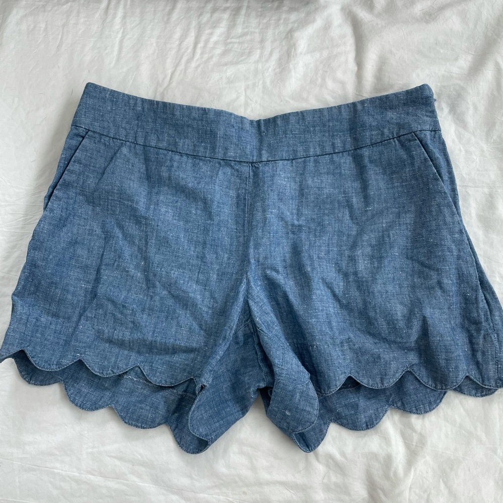 Blue shorts